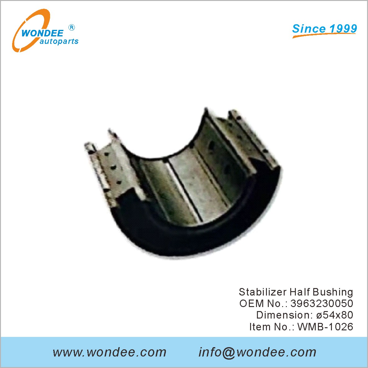 Стабилизатор наполовину втуза OEM 3963230050 для Benz от Wondee