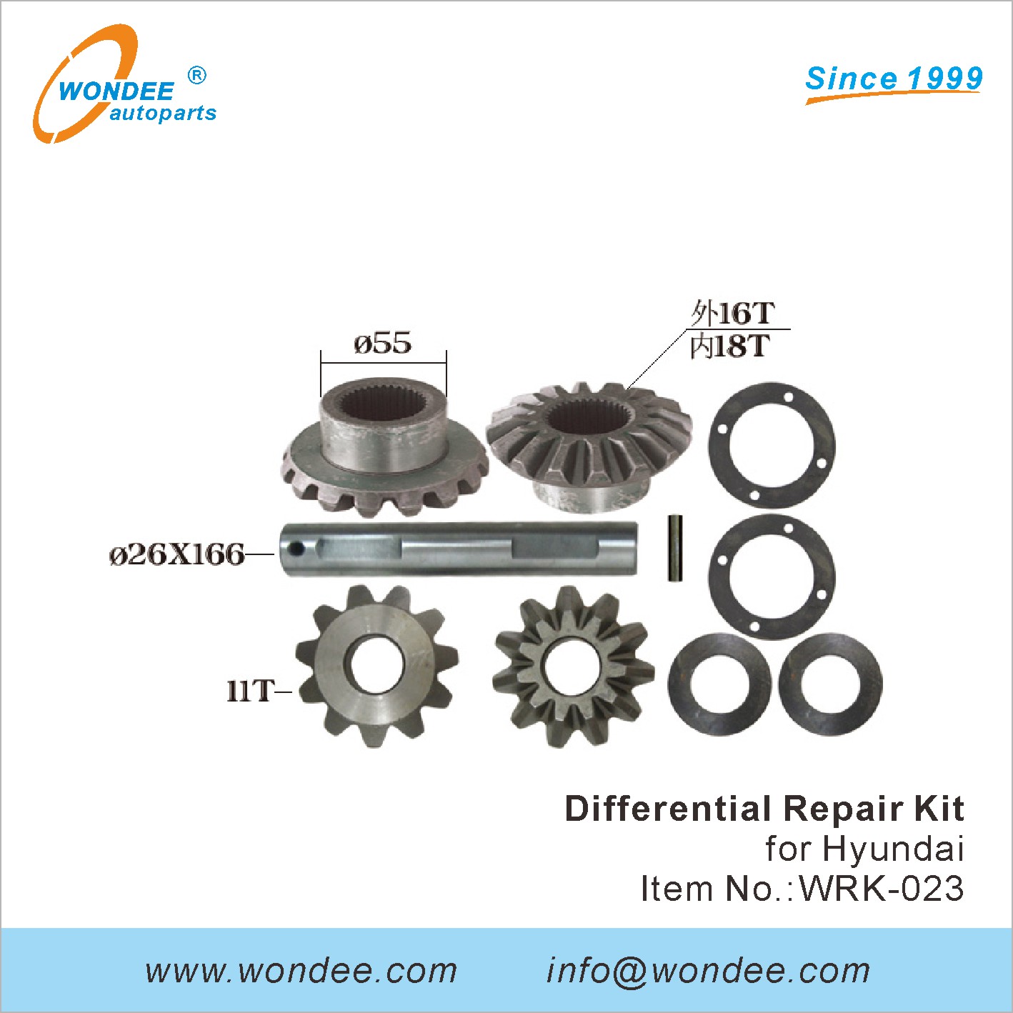 Wondee Differial Repair Kit (23)
