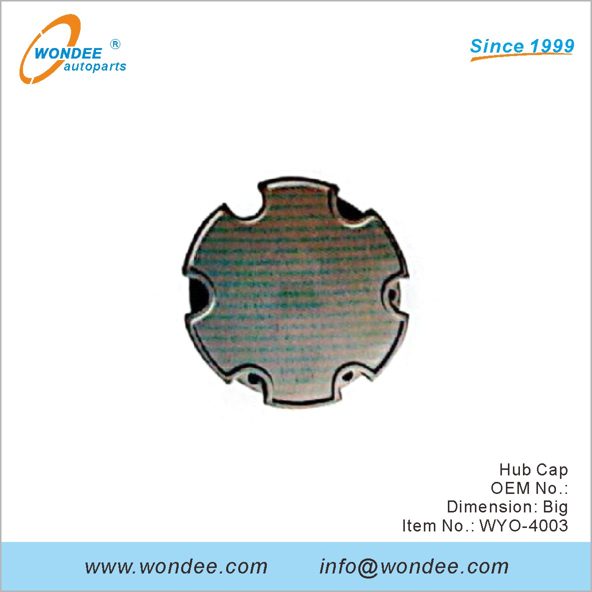 Hub Cap OEM для Volvo от Wondee (3)