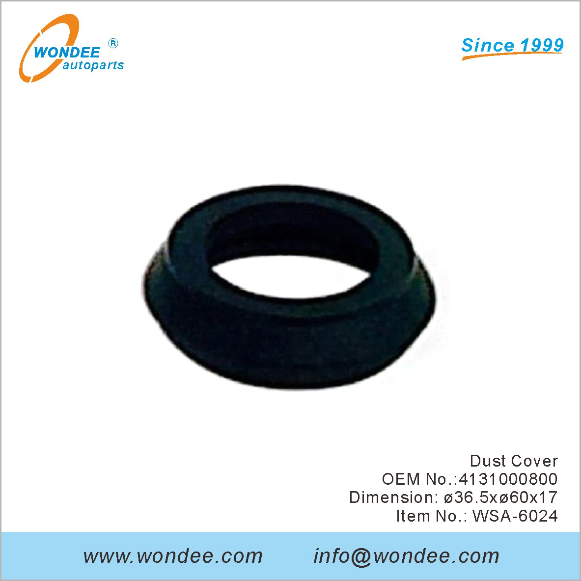 Dust Cover OEM 4131000800 для SAF от Wondee