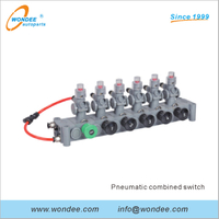 Пневматический комбинированный коммутированный переключатель для запчастей для грузовиков топливного бака