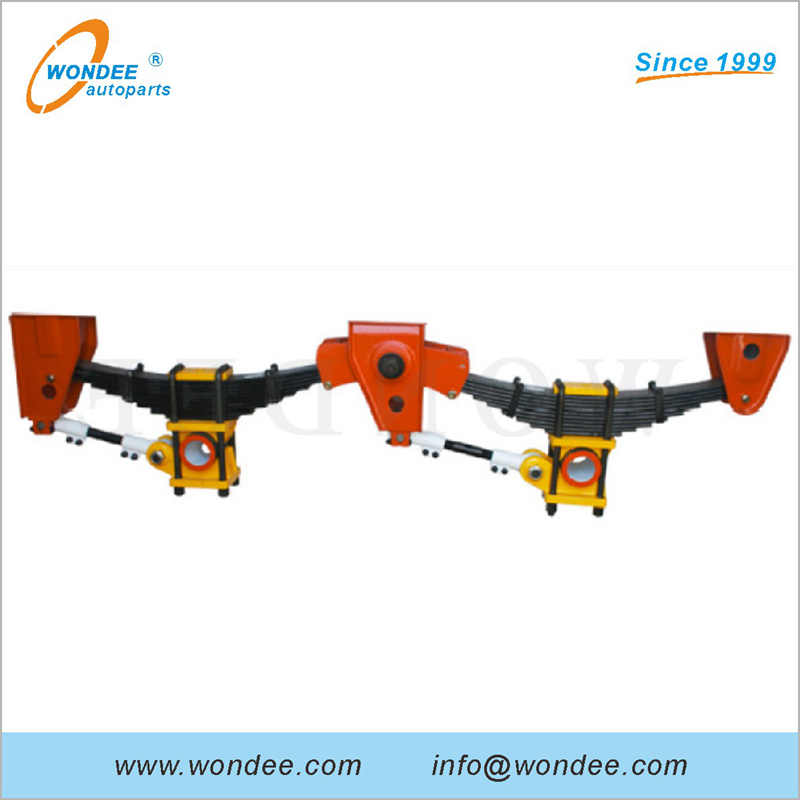 2-осные 3-осные механические подвески американского типа FUWA для тяжелых полуприцепов и грузовиков