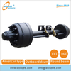 13T 16T Heavy Duty American Fuwa Type Semi Trailers Axles for Heavy Duty Truck