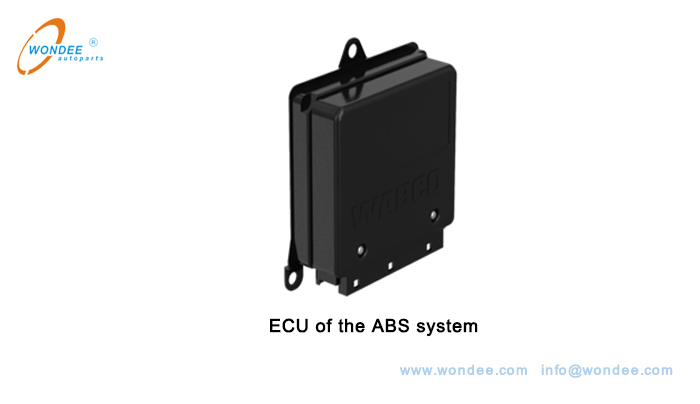 ECU of the ABS system