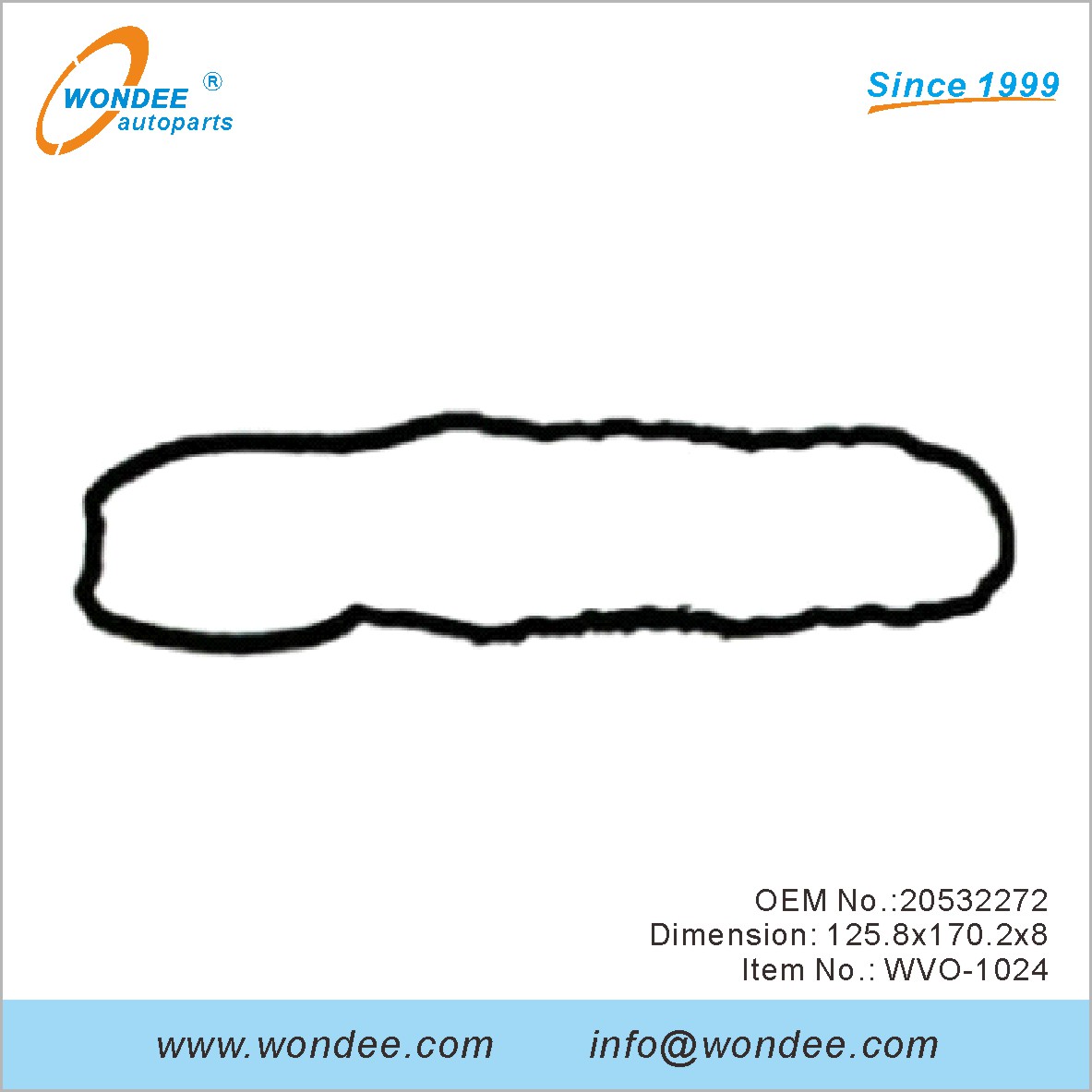 OEM 20532272 для Volvo от Wondee
