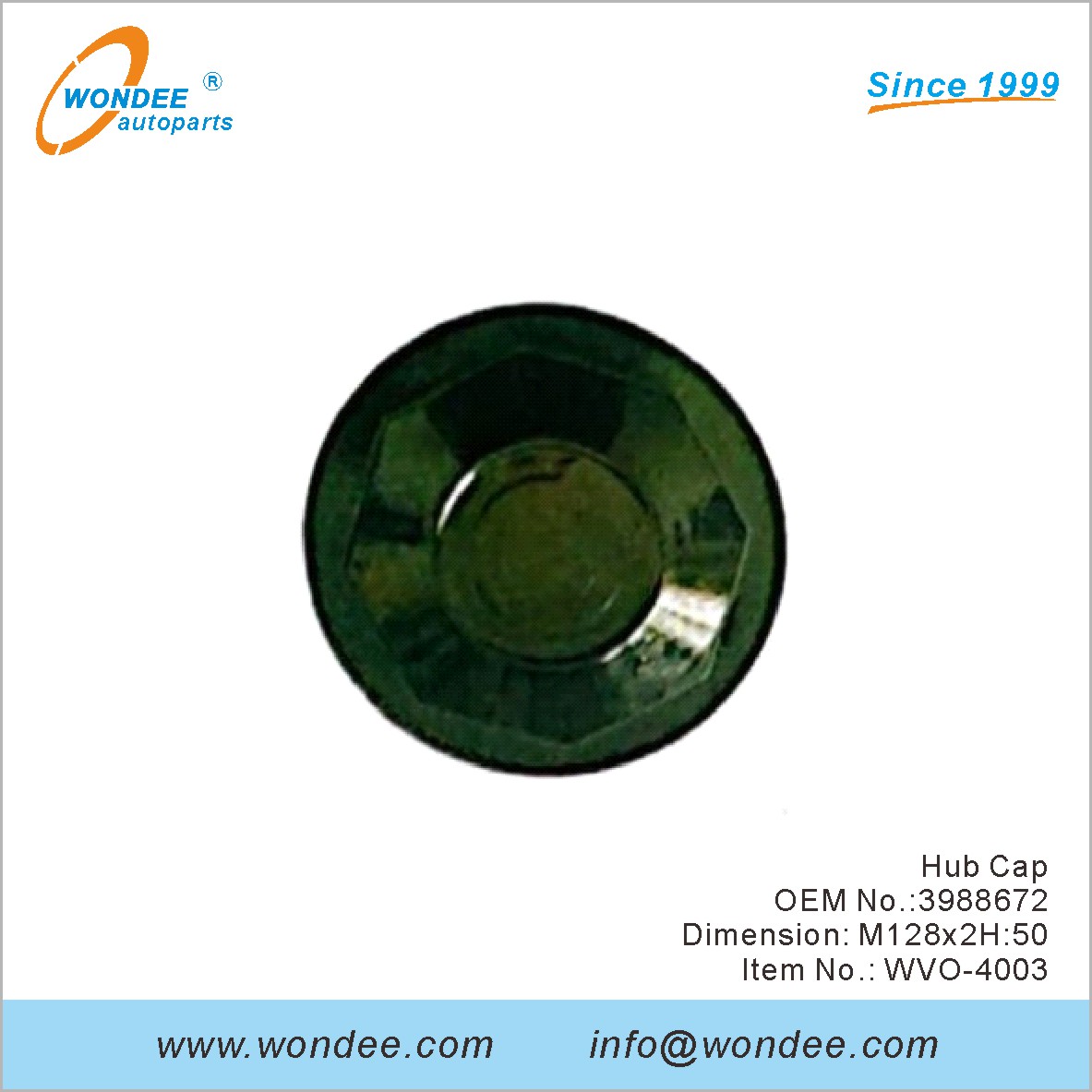 Hub Cap OEM 3988672 для Volvo от Wondee
