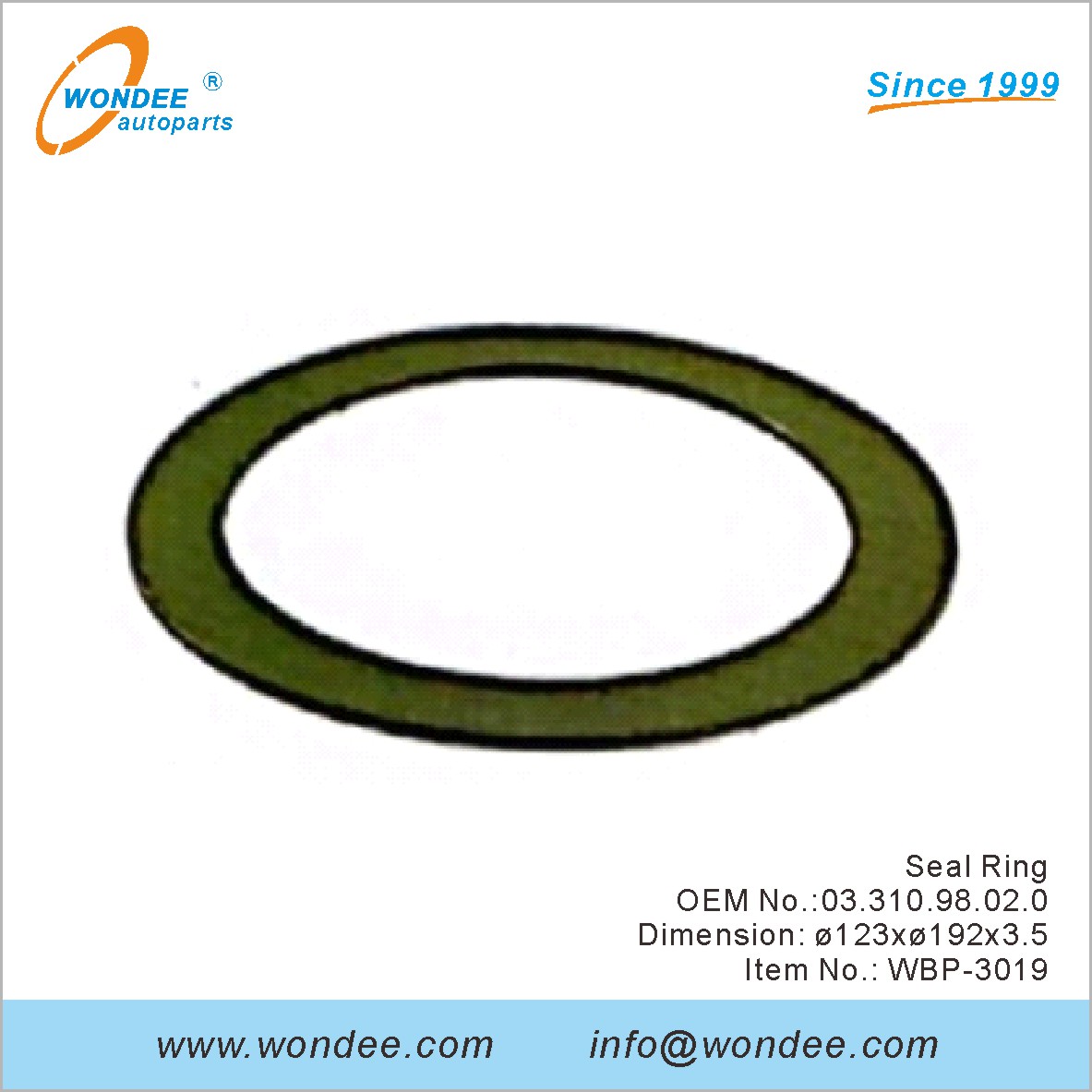 OEM OEM 0331098020 для BPW от Wondee