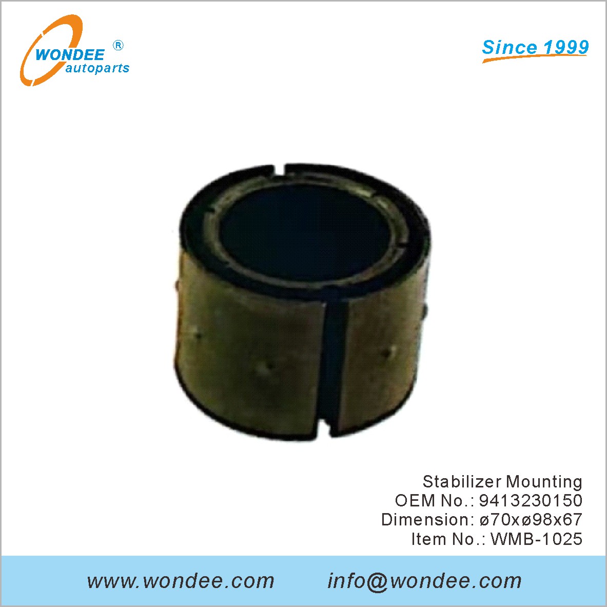 Монтаж стабилизатора OEM 9413230150 для Benz от Wondee