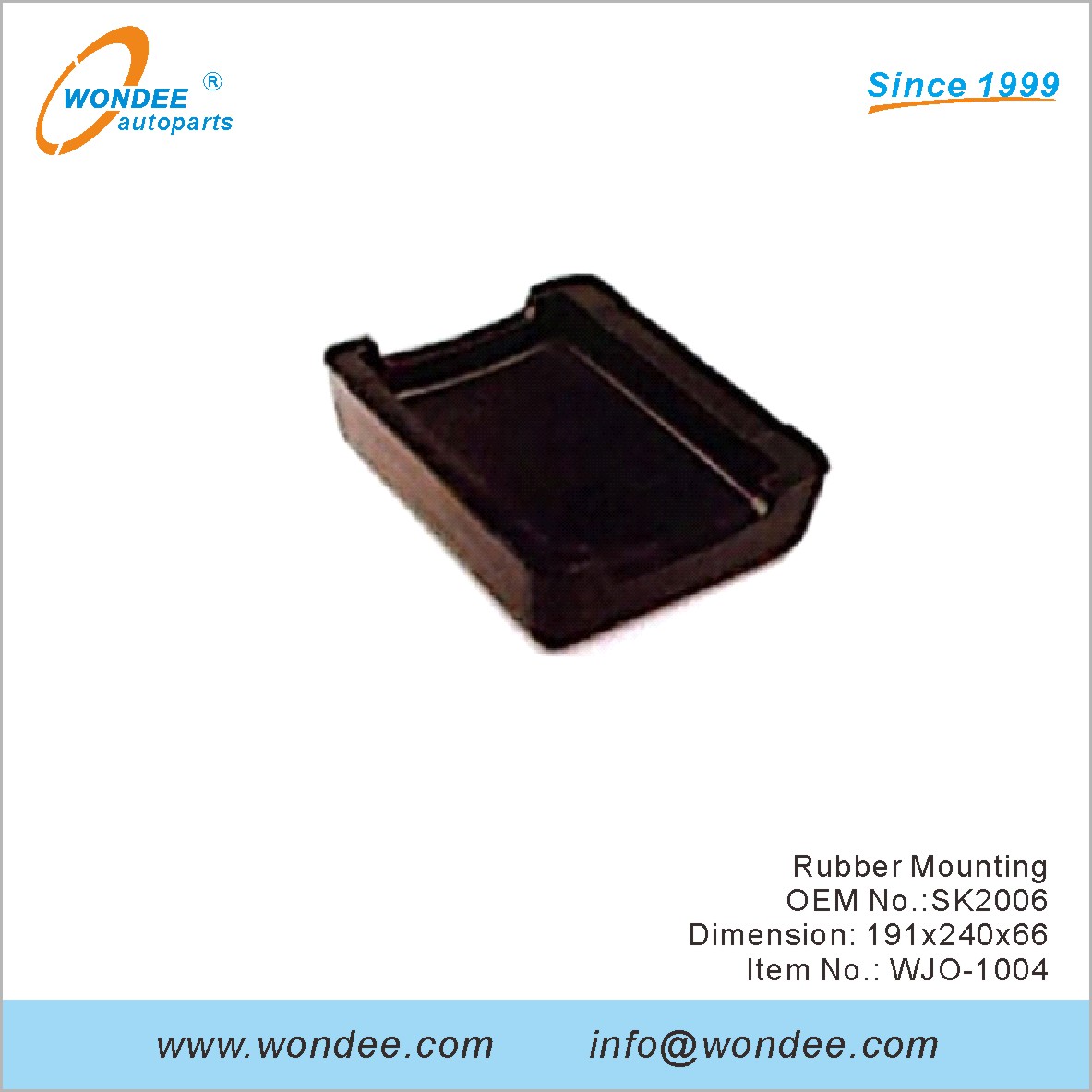 Резиновый монтаж OEM SK2006 для Jost от Wondee