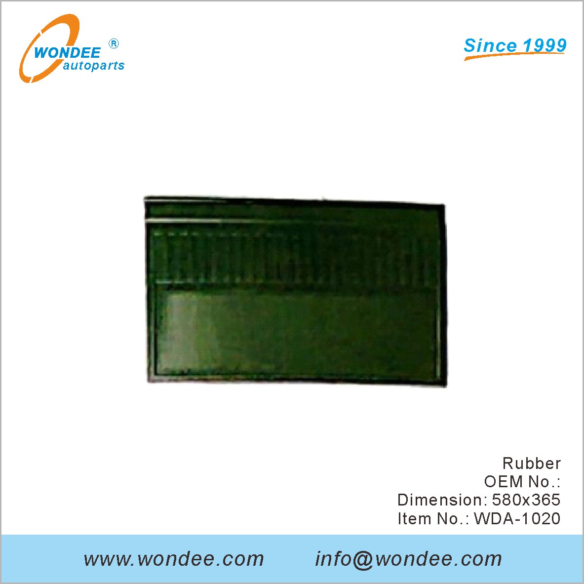 Резиновый OEM для DAF от Wondee