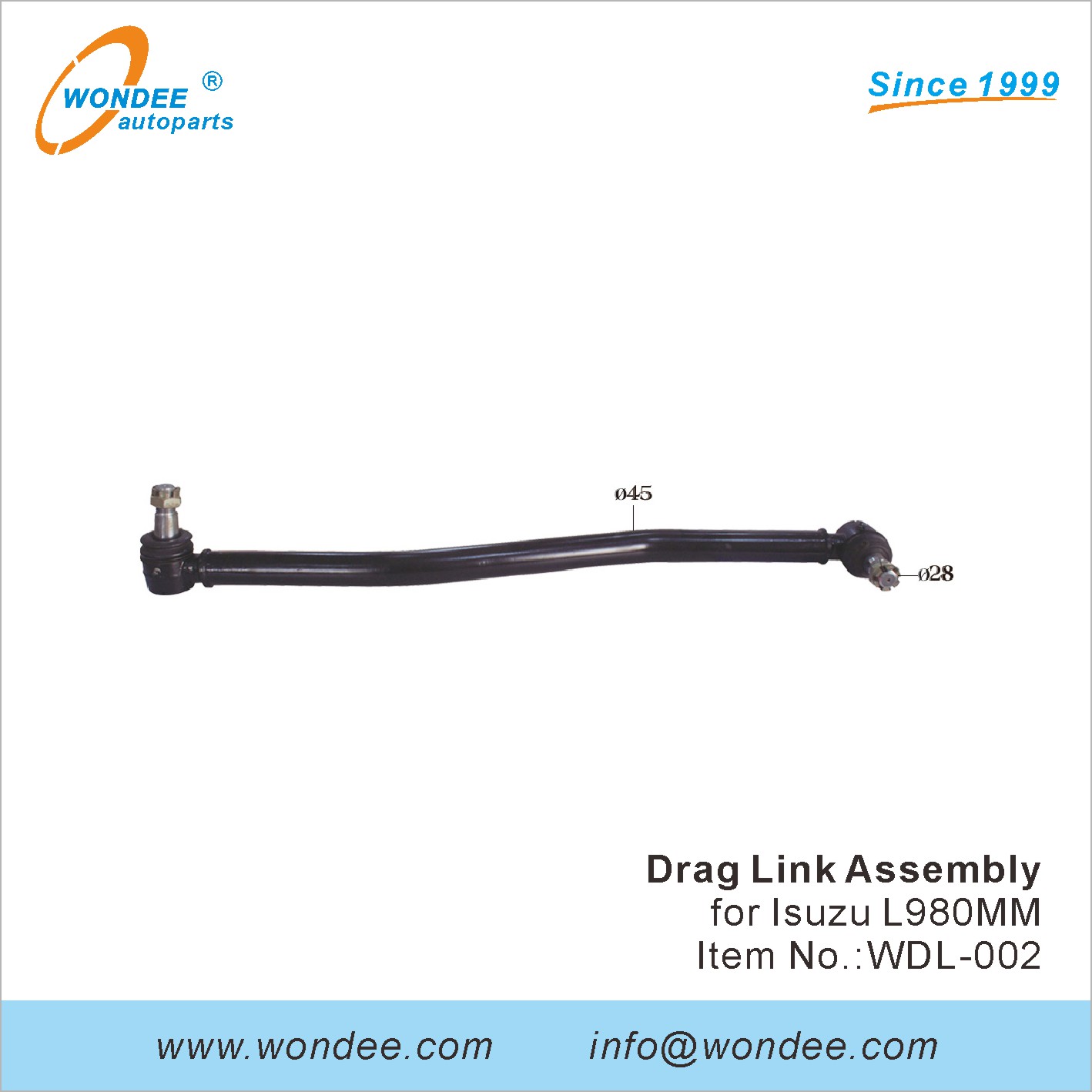 Wondee Trag Link Assembly (2)