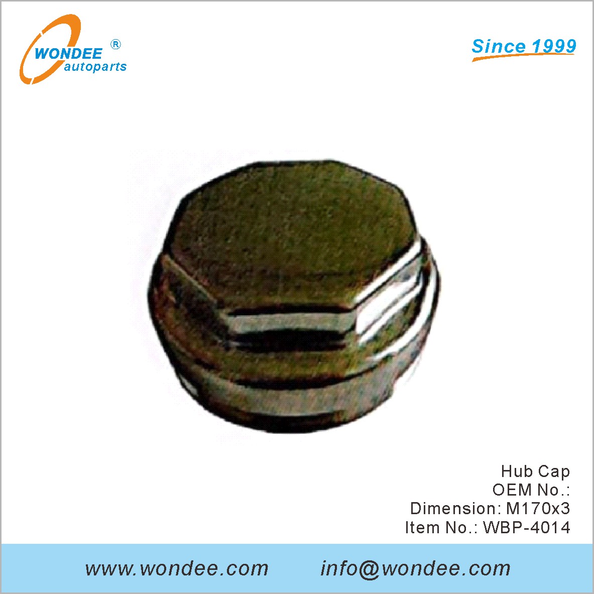 Hub Cap OEM для BPW от Wondee