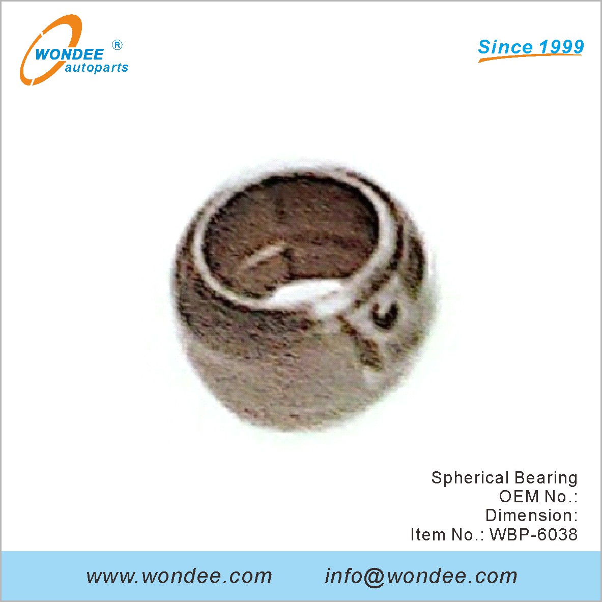 Сферический OEM для BPW от Wondee