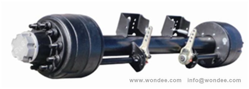 Ось 16T York полуприцеп из китайского производителя / Wondee Autoparts