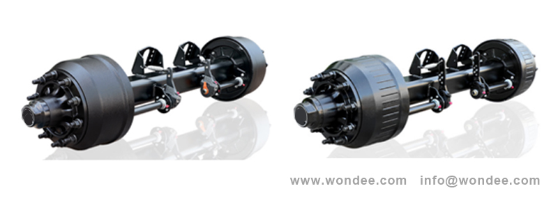 Серия серии 12T в Европе полуприцеп из китайского производителя / Wondee Autoparts